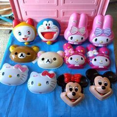 お面・アンパン(ﾋﾞﾆｰﾙ)各種※新品の画像