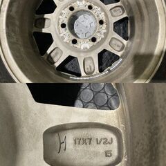 【YK G075 265/70R17】スタッドレス【トヨタ FJクルーザー 純正ホイール 17インチ 7.5J6HPCD139.7+15】ハイラックス 4ランナー(MTH434) クレジットカード QRコード決済可能の画像
