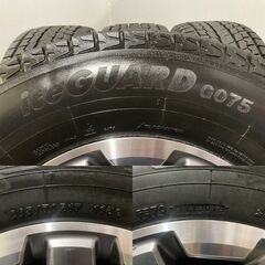 【YK G075 265/70R17】スタッドレス【トヨタ FJクルーザー 純正ホイール 17インチ 7.5J6HPCD139.7+15】ハイラックス 4ランナー(MTH434) クレジットカード QRコード決済可能の画像