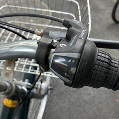 YAMAHAの自転車　オートライト、6段ギヤの画像
