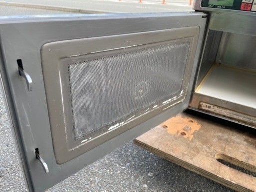 ■中古品 パナソニック業務用レンシレンジ NE-1801 単相200V 2011年 動作問題なし②■