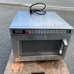 ■中古品 パナソニック業務用レンシレンジ NE-1801 単相200V 2011年 動作問題なし②■