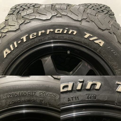 BF Goodrich All-Terrain LT265/65R17 夏タイヤ ROCKGUN ロック