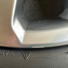 トヨタ　プラド  150系中期　gフロンティア専用アルミ　純正　18インチの画像