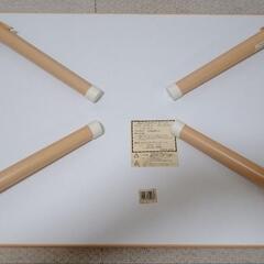折り畳みテーブル　51×75×31cmの画像