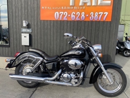 ★早い者勝ち！25万円！シャドウ400 セル1 実働車　車検付き　ホンダ　シャドウ　NC34