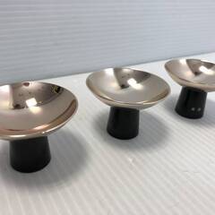 ▼あげます！0円【玉杯　酒器　3個セット　長期保管品　記名あり　ぐい呑み　猪口 　飾り物】（NF231024）Zi-1277Wの画像
