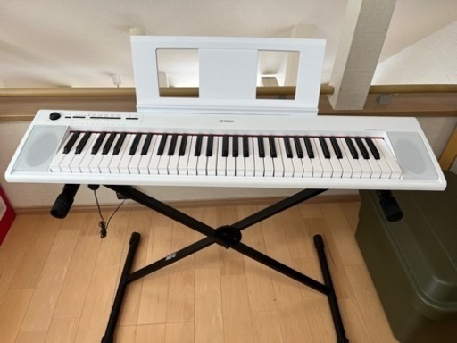 【終了】YAMAHA  piaggero（ピアジェーロ）　NP-12 WH スタンド付