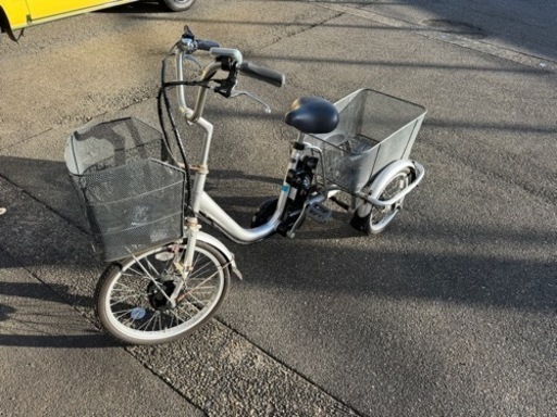 【中古】武田産業 電動三輪自転車　Natural FLOW