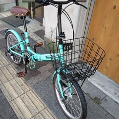 TAKEDA]Tatte(タッテ)20吋 折り畳み自転車 外装6段/LEDオート