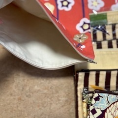 【ご希望に添えずすみませんでした】主に和布のファスナー付き袋ものの画像