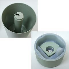 美品 Beauwell みんなにちょうどいい加湿器 GPP19 ペールグリーン 超音波式 オイル対応 オフタイマー 10時間連続加湿 札幌市 清田区 平岡の画像