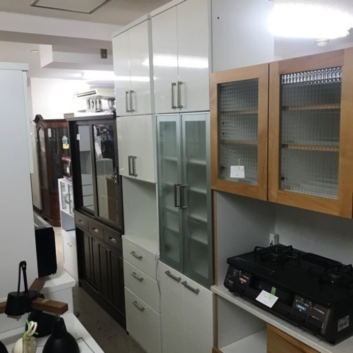 O2312-316 カリモク キッチンボード ６分割 キズ、汚れ有