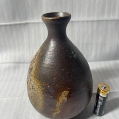 備前焼の徳利　酒器　一輪差し　　おまけつきの画像