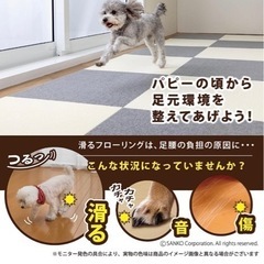 タイルカーペット　ペット用の画像
