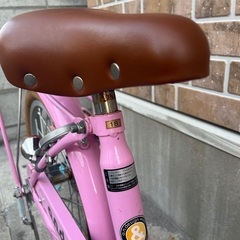 【至急】18インチ　子供自転車（補助輪付属）の画像