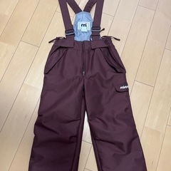 【値下げしました】110cm スキーウェア上下セット 女の子の画像