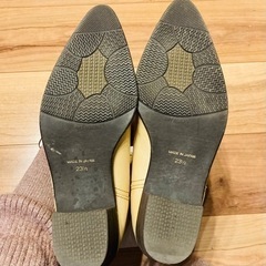 レザーステッチがかわいい ウエスタンブーツの画像