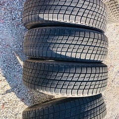 冬タイヤ 185/60R15 軽コンパクトカー用アルミ付きスタッドレス 4本組の画像