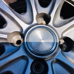 冬タイヤ 185/60R15 軽コンパクトカー用アルミ付きスタッドレス 4本組の画像