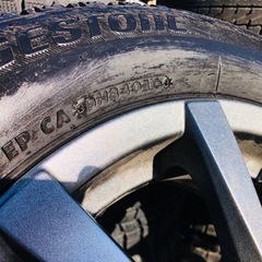冬タイヤ 185/60R15 軽コンパクトカー用アルミ付きスタッドレス 4本組の画像