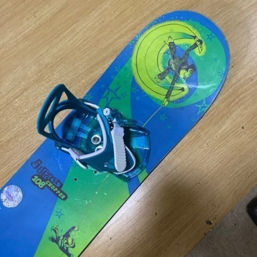 【中古雪板屋　ESAKU】スノーボードセット　BURTON　バートン　チョッパー　お子様用　108cmサイズ