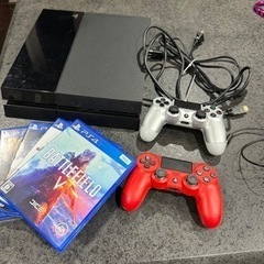 完品 PS4 500GB ソフト4本セット 