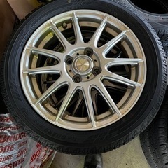 165/55r15 スタッドレス　アルミホイール付き4本セット