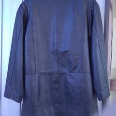 婦人用　革　ジャケット　中古の画像