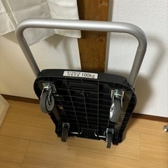 TRUSCO(トラスコ) 樹脂台車 ブラック MP-6039N2-BK 折りたたみ 軽量 静か 静音の画像