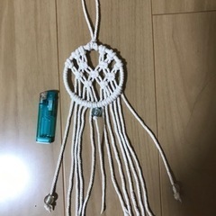 ドリームキャッチャー マクラメタペストリー 壁掛け タイプ