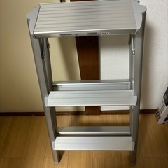 長谷川工業(Hasegawa) 天板幅広踏台 3段 SEW-8a (79cm) 梯子 脚立の画像