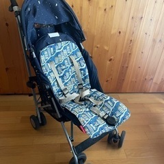 マクラーレン　バギー　ベビーカー　雨用カバー付き
