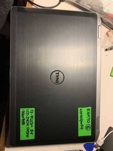 （売約済）評価300記念大特価！Dell latitude E6530改その⑥　CPUi7 　新品SSD240G memory8G office2021付 Windows10 pro 64bit