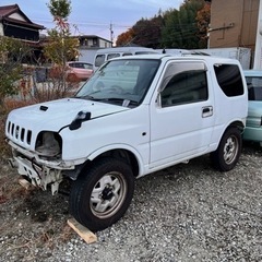 平成11年ジムニー‼️ATターボ、部品取り車‼️6万円込みの画像