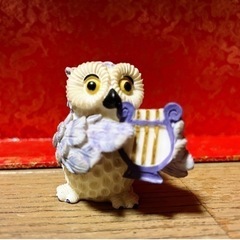フクロウ置物の画像