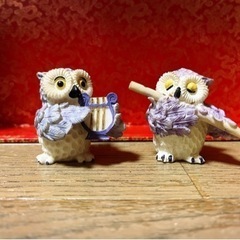 フクロウ置物