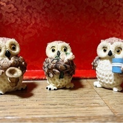 フクロウ置物