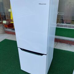 ハイセンス 2ドア冷凍冷蔵庫 HR-D15C 150L 2020年 幅48cm奥行59.5cm高さ122.5cm 説明欄必読