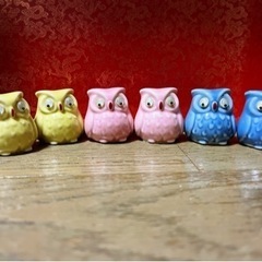 フクロウ置物