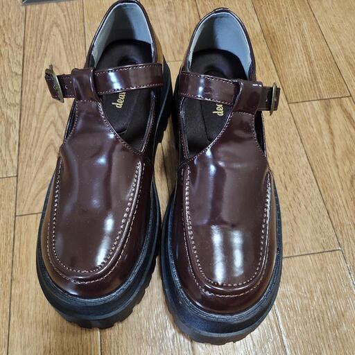 新品未使用！ブラウンローファー