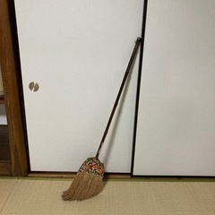 昭和レトロ　箒　ほうきの画像