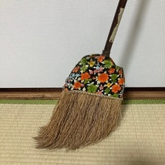 昭和レトロ　箒　ほうきの画像
