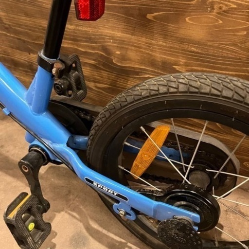 【売約済み】　STRIDER 14x ストライダーフォーティーンエックス 子供用 自転車　子供　子ども　クリスマス　プレゼント　青　ブ