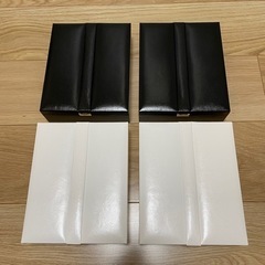 ラストプライス！ジュエリーケース紙製☆大きめ深めボックス内側ベル...