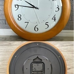 【中古】掛け時計2種類の画像