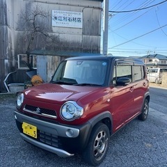 スズキハスラー 平成28年車　76,115km  車検　6年／9月