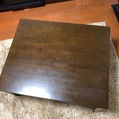 伸縮ローテーブル