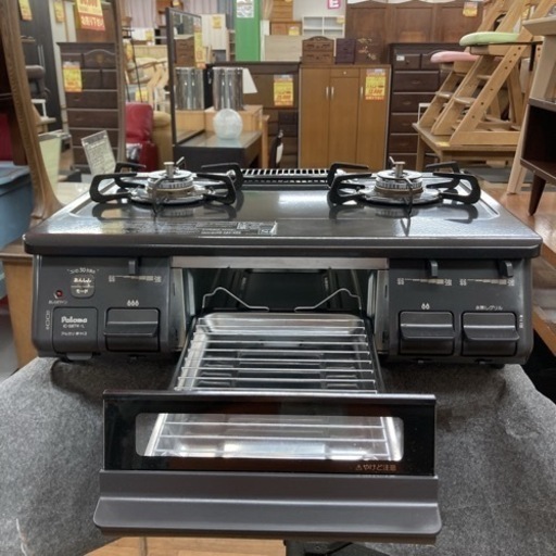 S284 ⭐ Paloma LP ガステーブル IC-S87K-L 21年製 ⭐クリーニング済