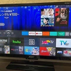 AQUOS 40V型ワイド ＋ fire tv stick
